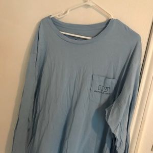 Vineyard vines long sleeve blue xl